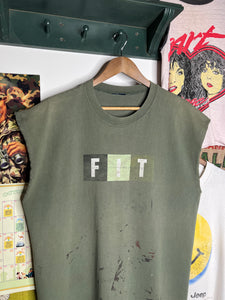 Vintage Fashion Institute of Technology Cutoff Shirt (XL)