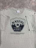 Vintage Black Flies Defenders of the Wilderness T-Shirt (XL)