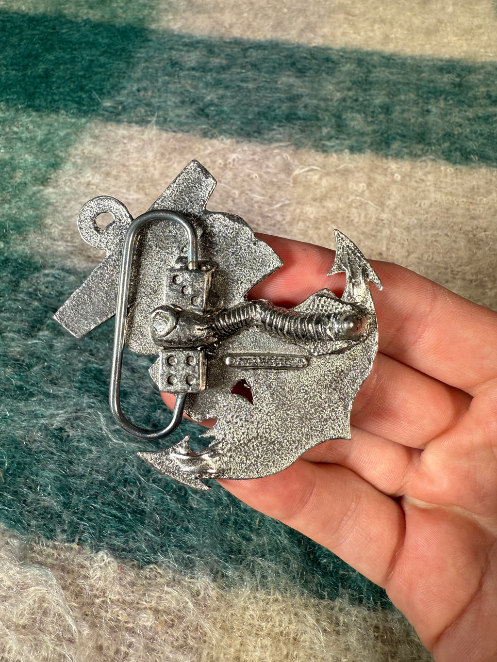 Vintage 2002 Stewed Screwed and Tattooed Belt Buckle