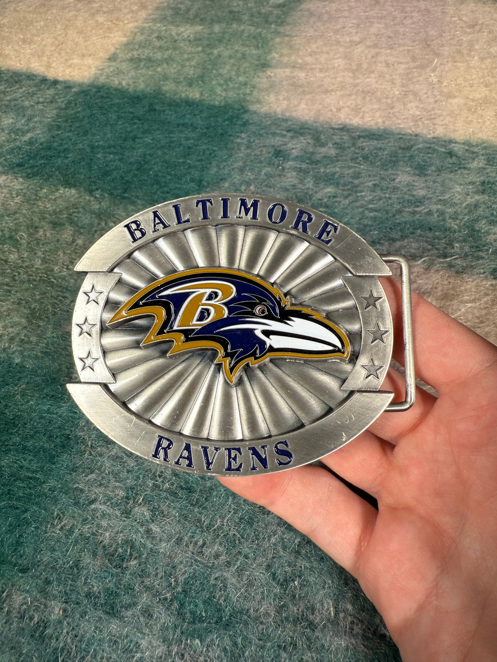 2000s Baltimore Ravens Oversized Belt Buckle