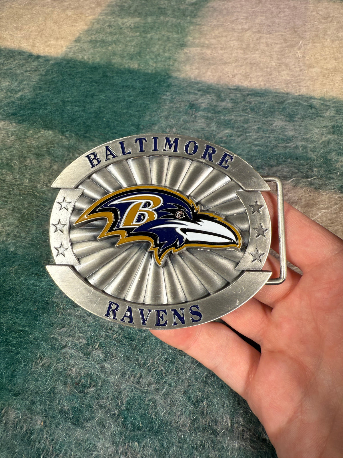 2000s Baltimore Ravens Oversized Belt Buckle