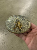 Vintage Horse Belt Buckle