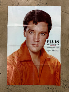 Vintage In Memory of Elvis Double Sided Poster (21x31)