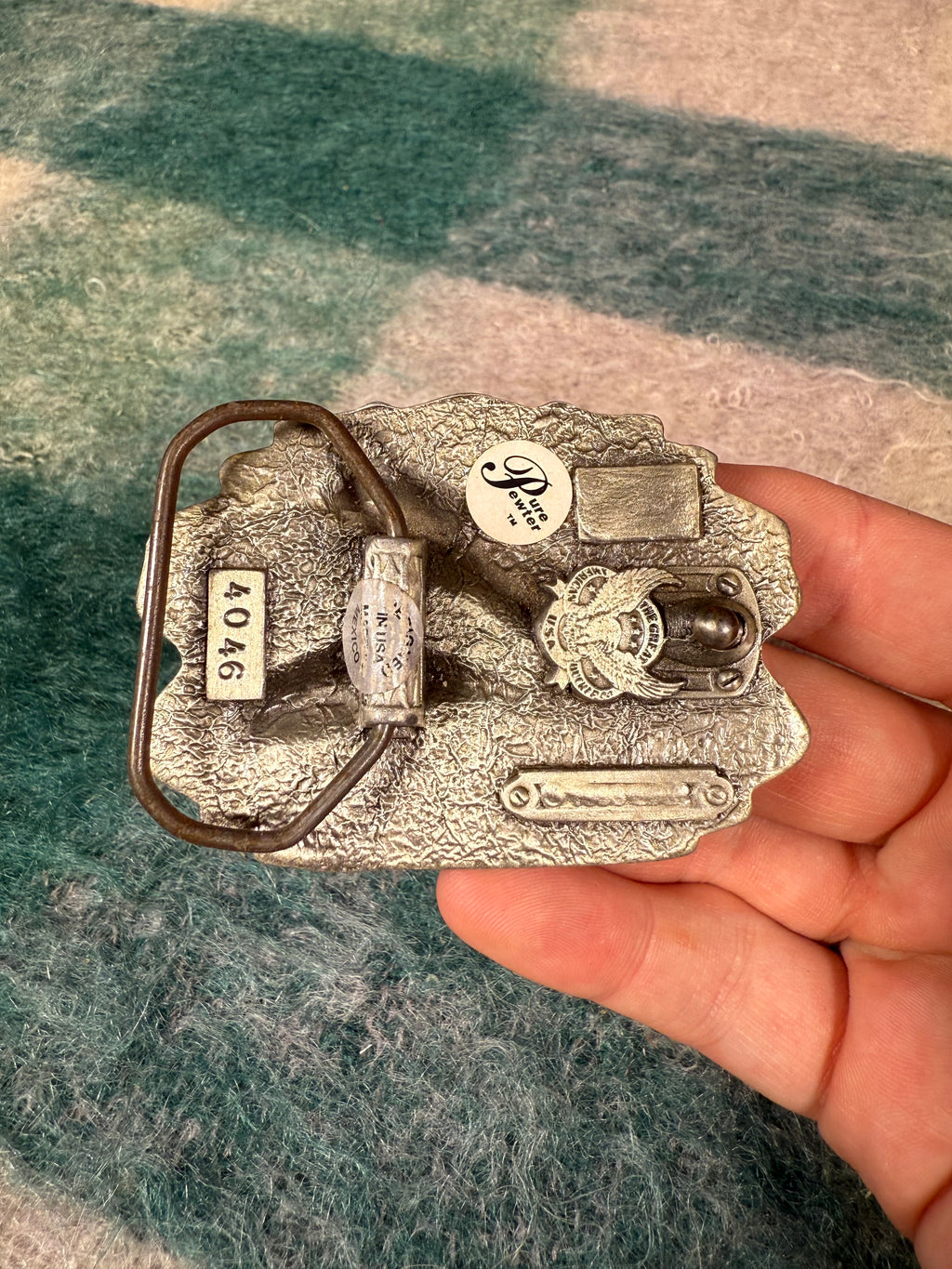 Vintage Dolphins Belt Buckle