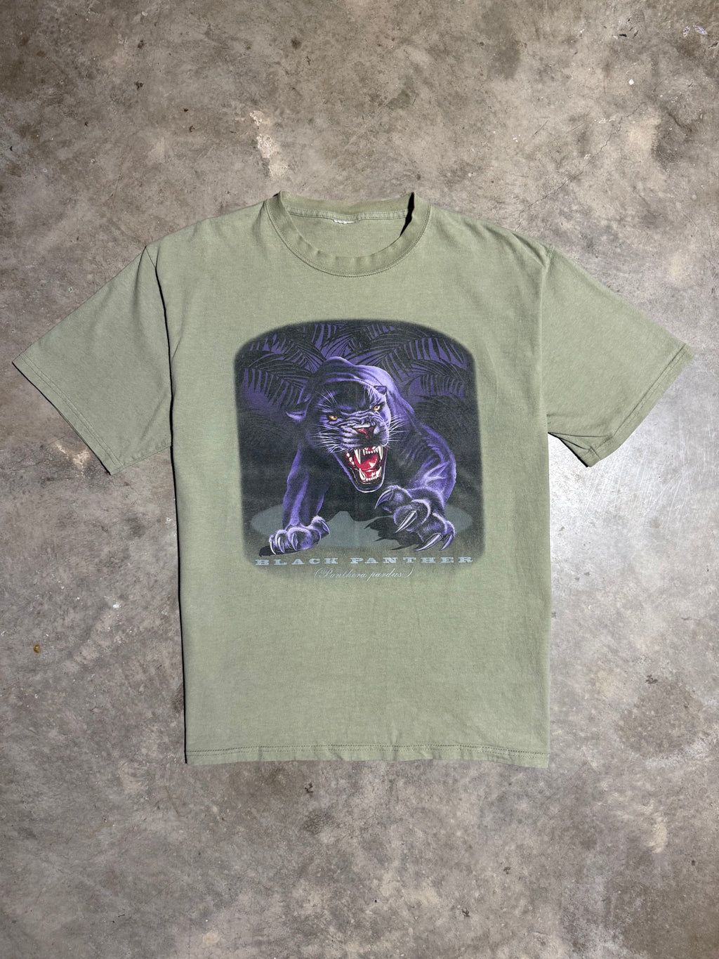 Vintage Black Panther T-Shirt (XL)