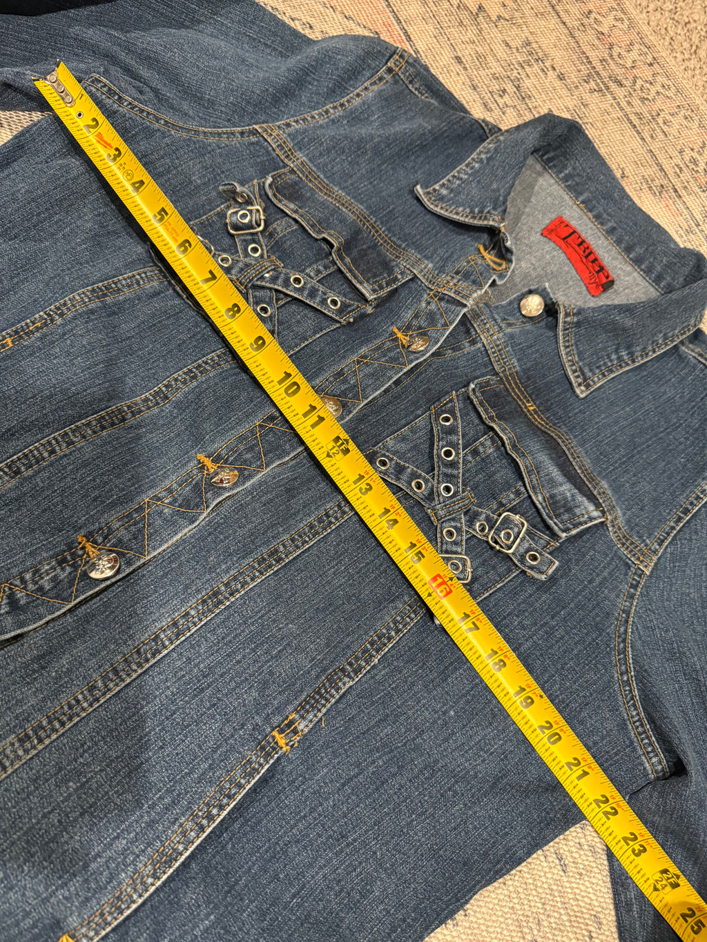 Vintage Y2K Tripp NYC Jean Jacket (Womans 2)