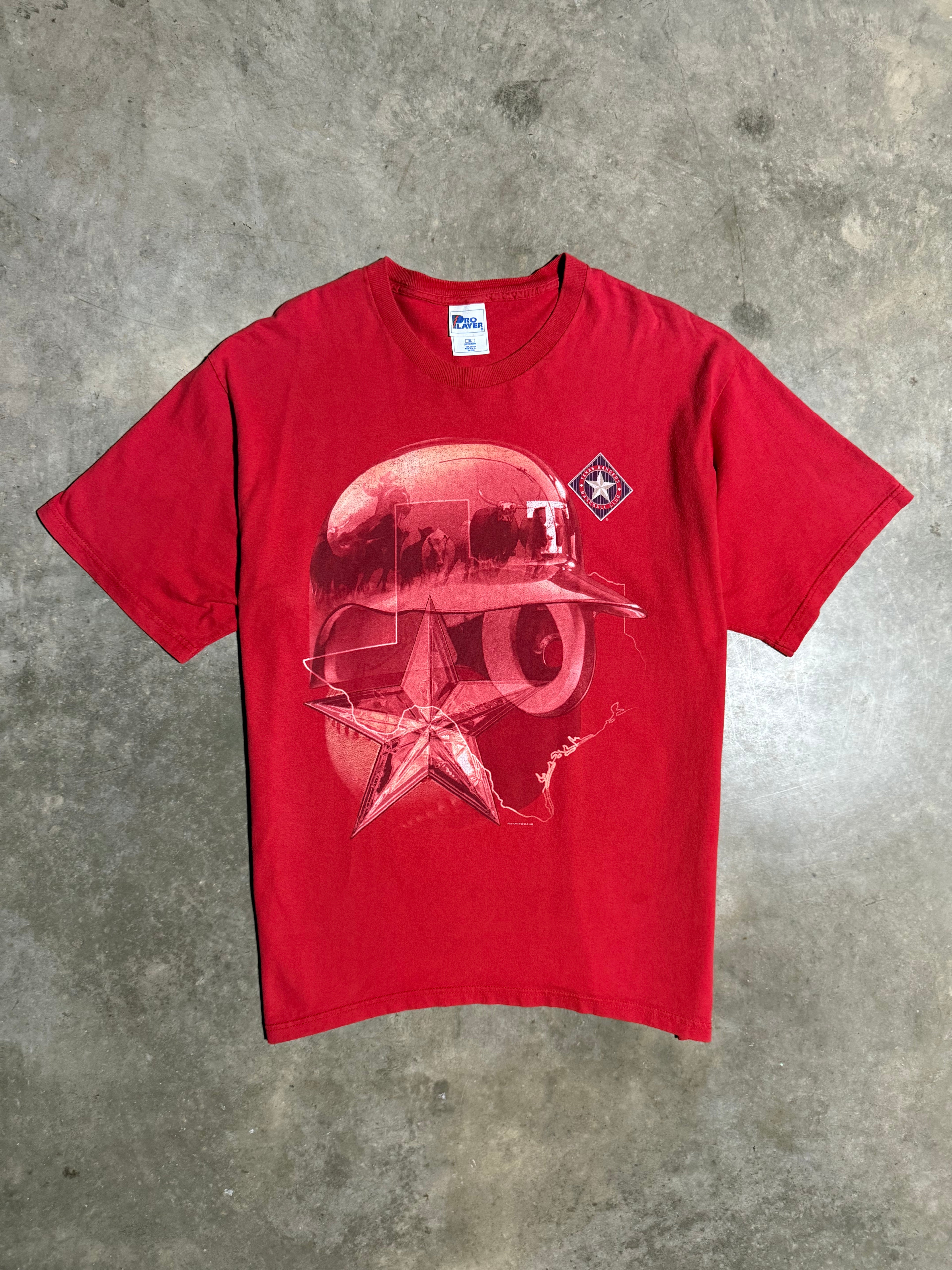 Vintage 90s Pro Player Texas Rangers T-Shirt (XL)