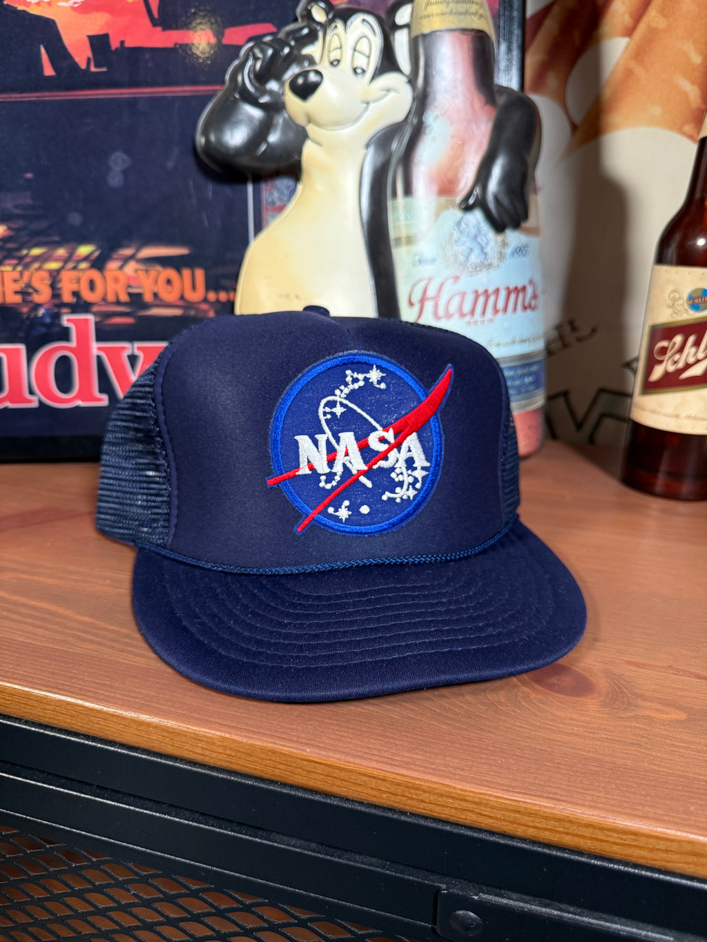 Vintage Nasa Snapback Trucker Hat