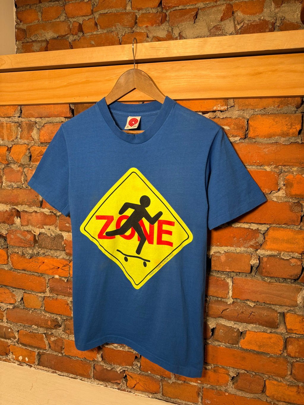 Vintage 1988 Powell Peralta Skate Zone Double Sided Shirt (S)