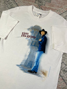 Vintage 90s Tim McGraw Concert Tee(L)