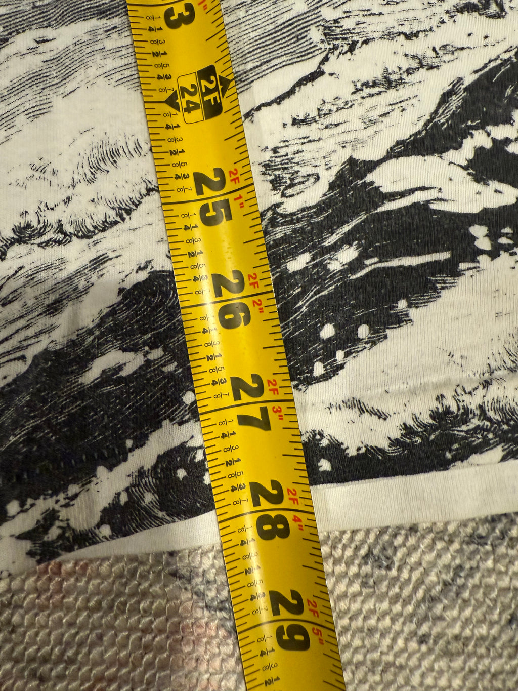 Vintage 90s Aruba All Over Print Tee (M/L)