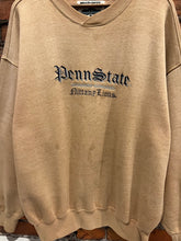 Load image into Gallery viewer, Vintage 90s Tan Penn State Crewneck (L)
