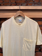 Load image into Gallery viewer, Vintage 80s Light Yellow Fieldmaster Pocket Shirt (M)
