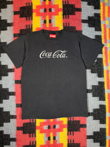 Vintage 90s Embroidered Coca Cola Tee (L)