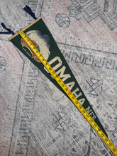 Load image into Gallery viewer, Vintage 50s/60s Omaha Nebraska Pennant (26 inch)
