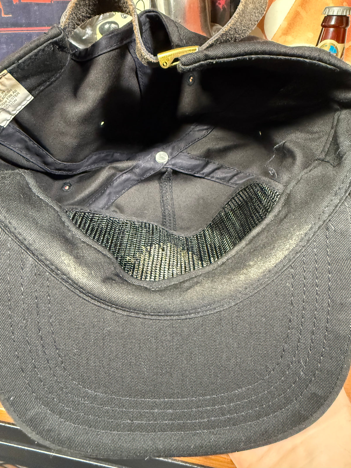 Vintage Charlie Horse Hat Co. Leather Strap Hat