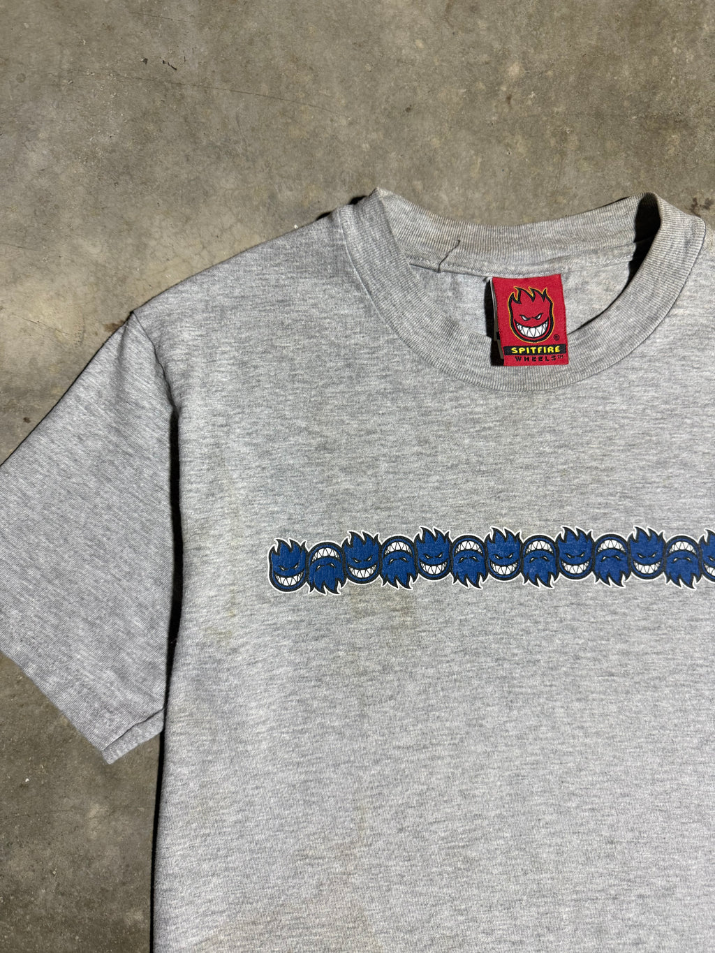 Vintage Spitfire Skateboarding T-Shirt (S)