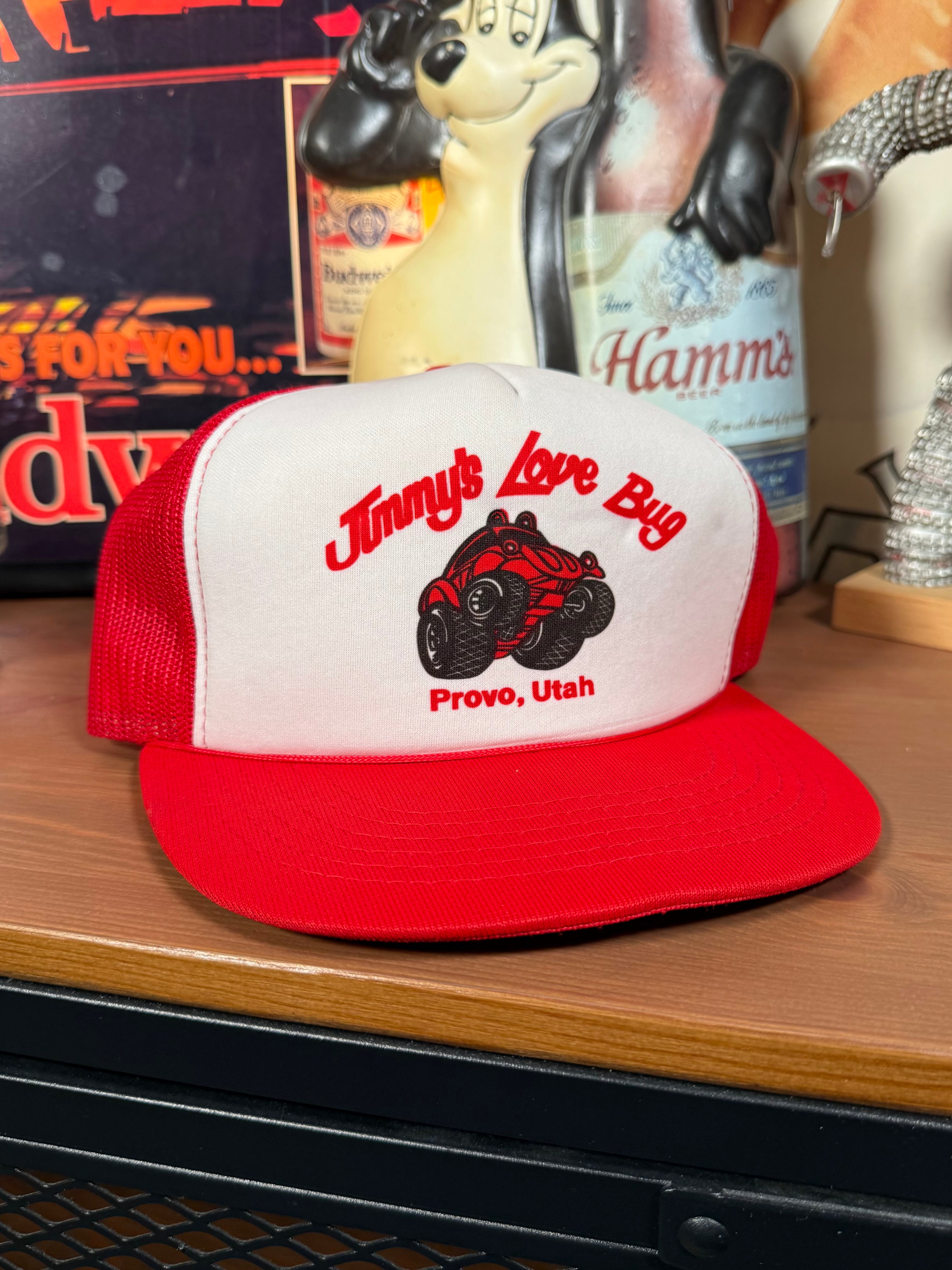 Vintage Jimmy’s Love Bug Trucker Hat