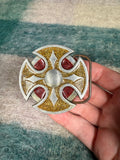 2000 Celtic Cross Belt Buckle