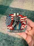 Vintage Uncle Sam Needs You Belt Buckle