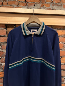 Vintage Woolrich Zip Longsleeve Rugby (XL)