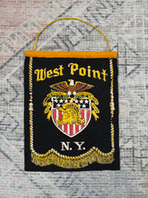 Load image into Gallery viewer, Vintage West Point Pennant Flag
