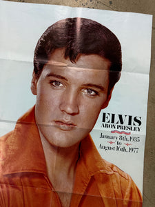 Vintage In Memory of Elvis Double Sided Poster (21x31)