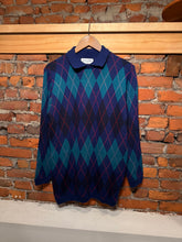 Load image into Gallery viewer, Vintage Alfred Dunner Knit Collared Sweater (WM)
