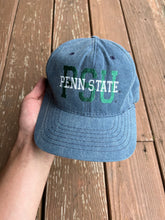 Load image into Gallery viewer, Vintage Embroidered Penn State Denim Hat
