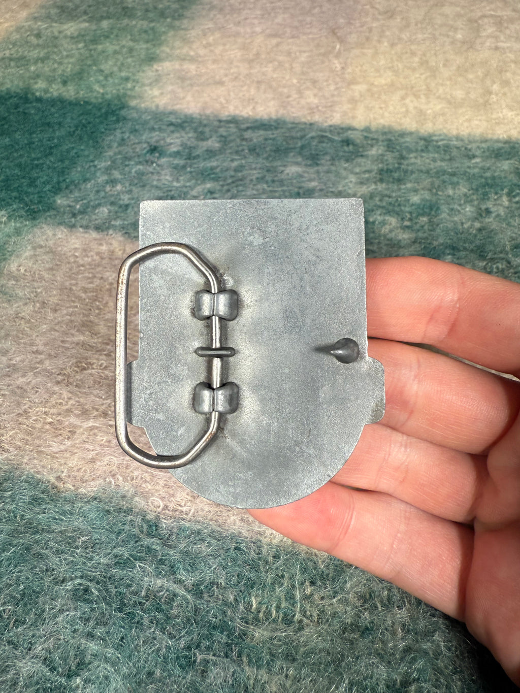 Vintage 1991 World Cup Soccer Belt Buckle