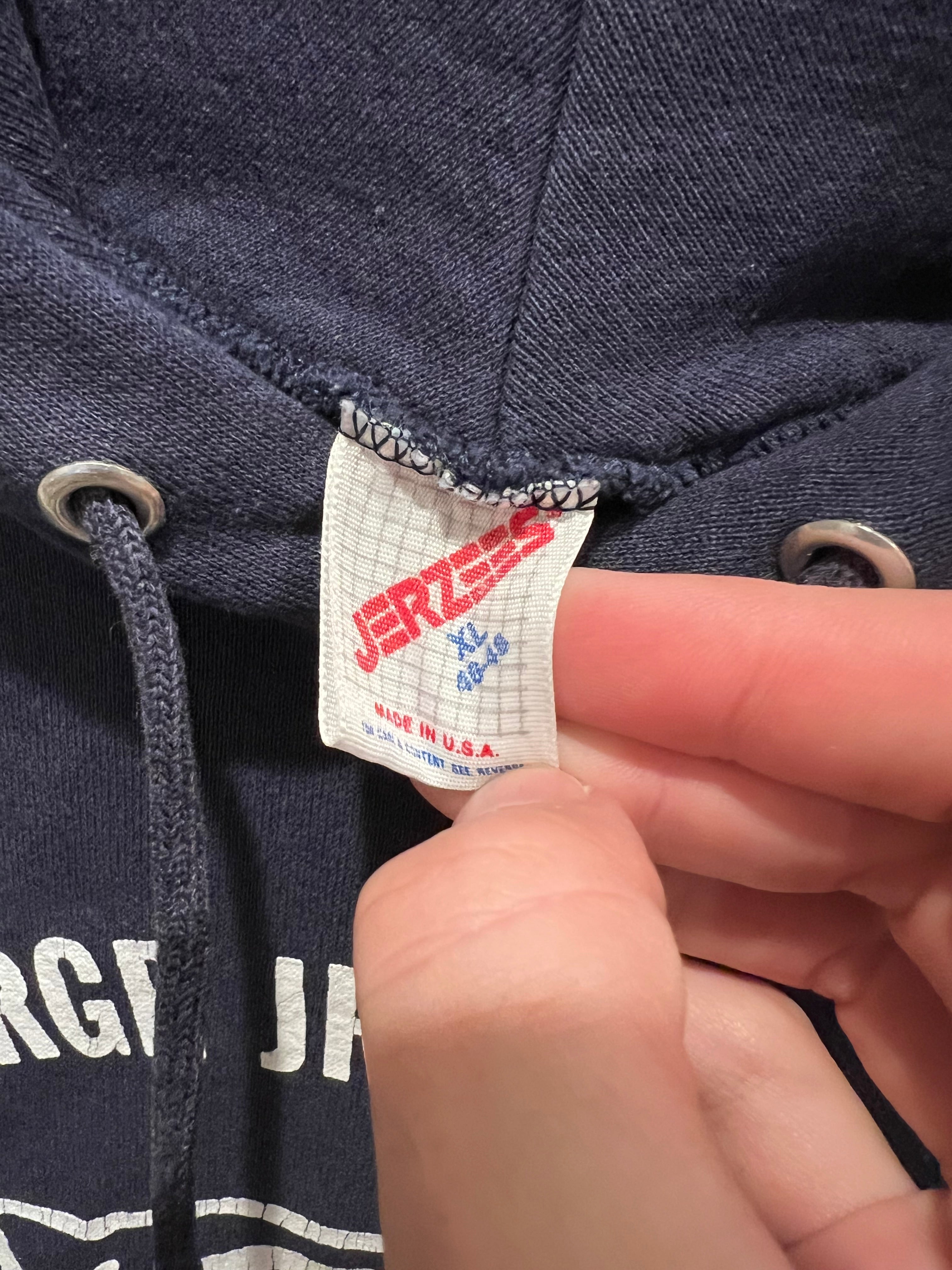 Vintage 80s George Jr Republic Tigers Hoodie (S)