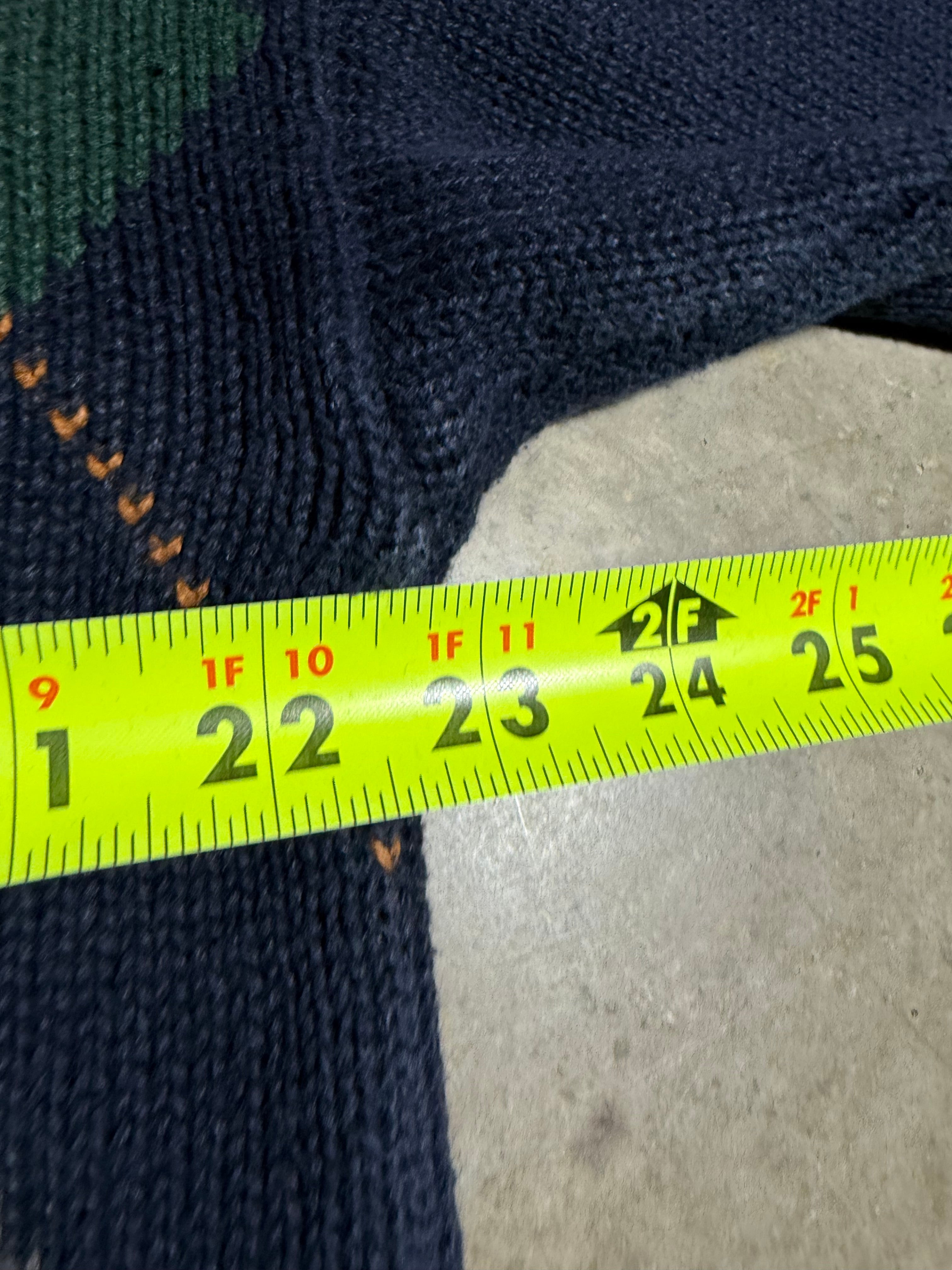 Vintage Woods & Gray Argyle Pattern Sweater (M)