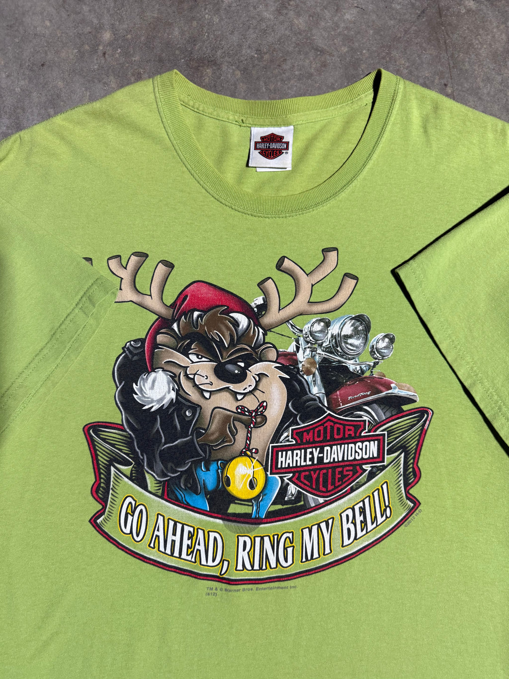 Harley Davidson Taz Christmas Tee (XL)