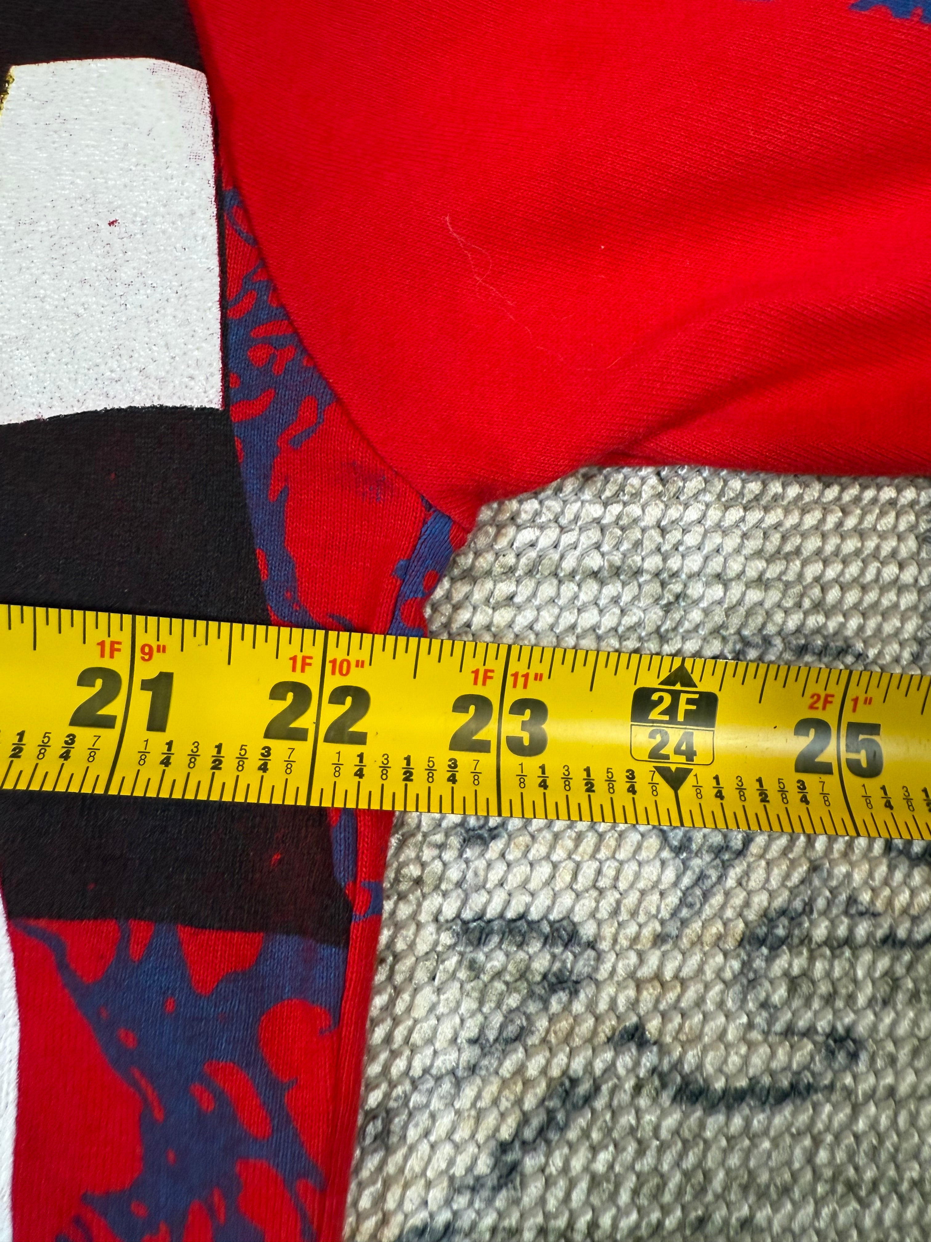 Vintage NASCAR McDonalds All Over Print Shirt (XL)