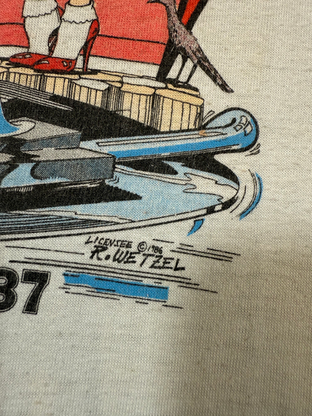 Vintage 1986-87 Bo Diddley Tour T-Shirt (M/L)