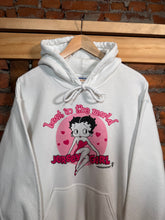 Load image into Gallery viewer, 2000s Betty Boop Jersey Girls The Best in the World Hoodie (M)
