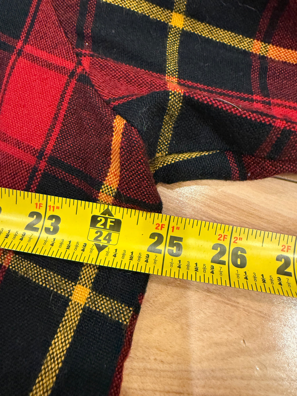 Vintage Claybrooke Outdoors Red Flannel Shirt (XL)