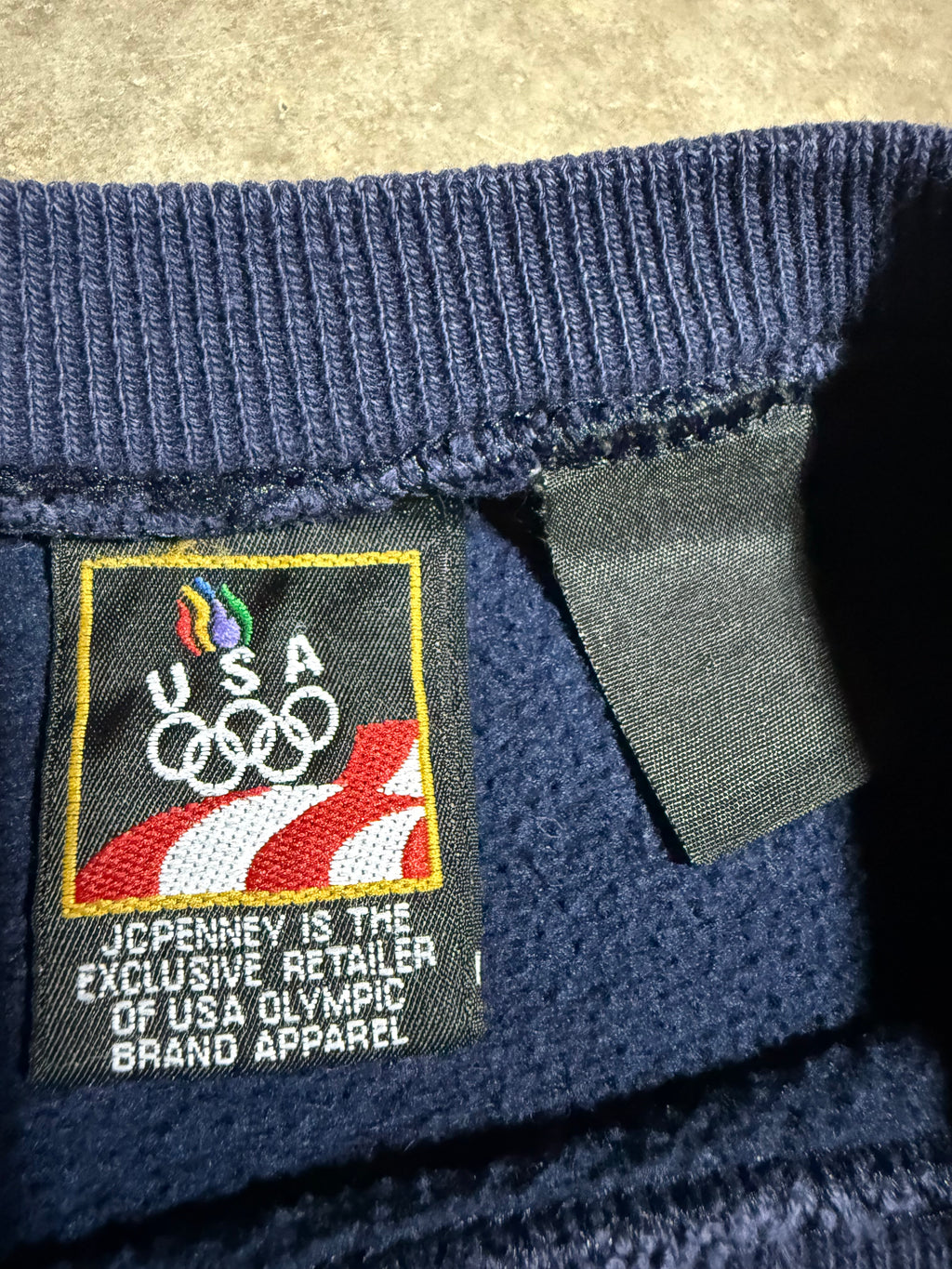 Vintage USA Olympics Blue Crewneck (L)