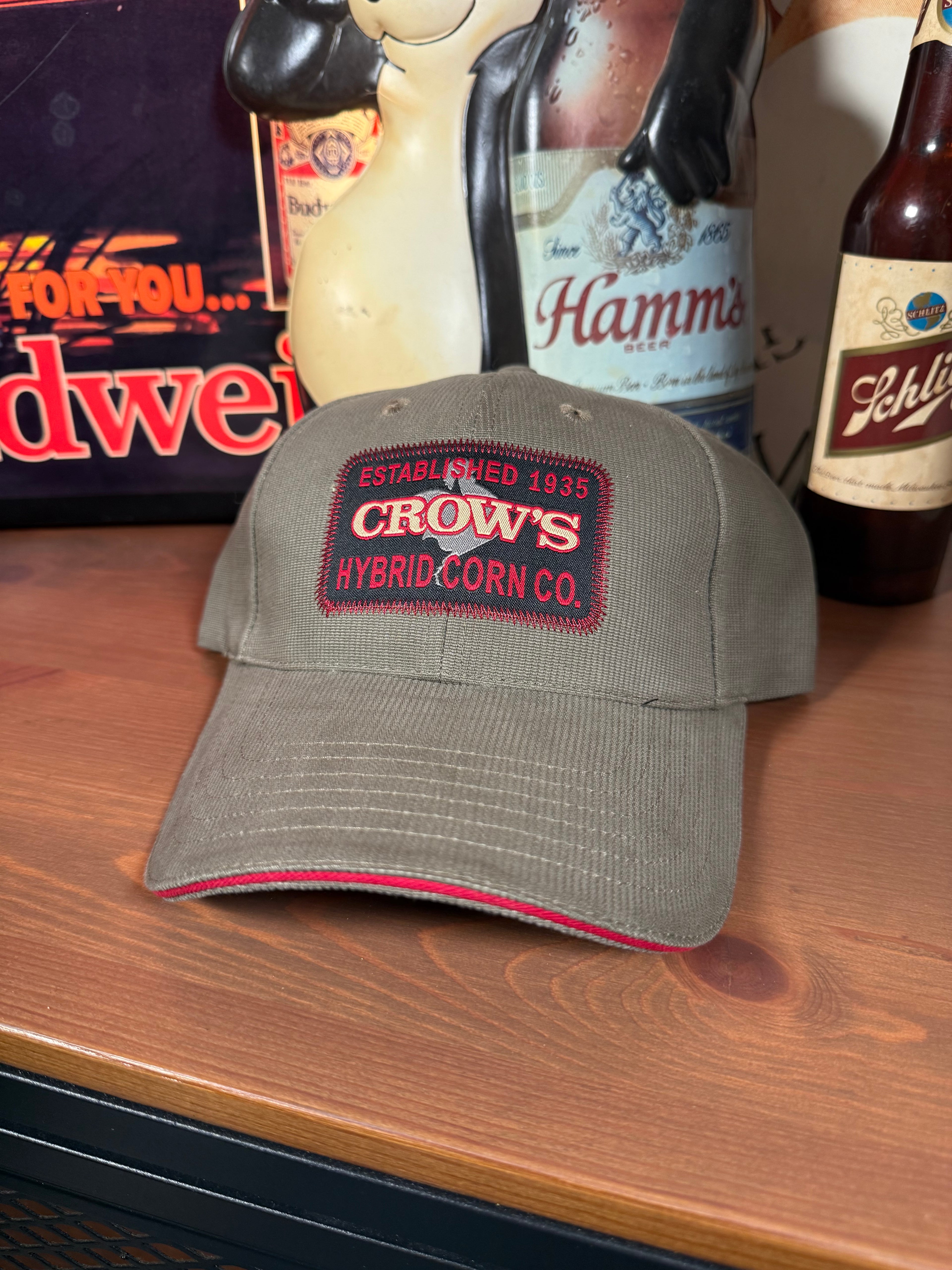 Vintage Y2K Crow’s Hybrid Corn K Products Hat