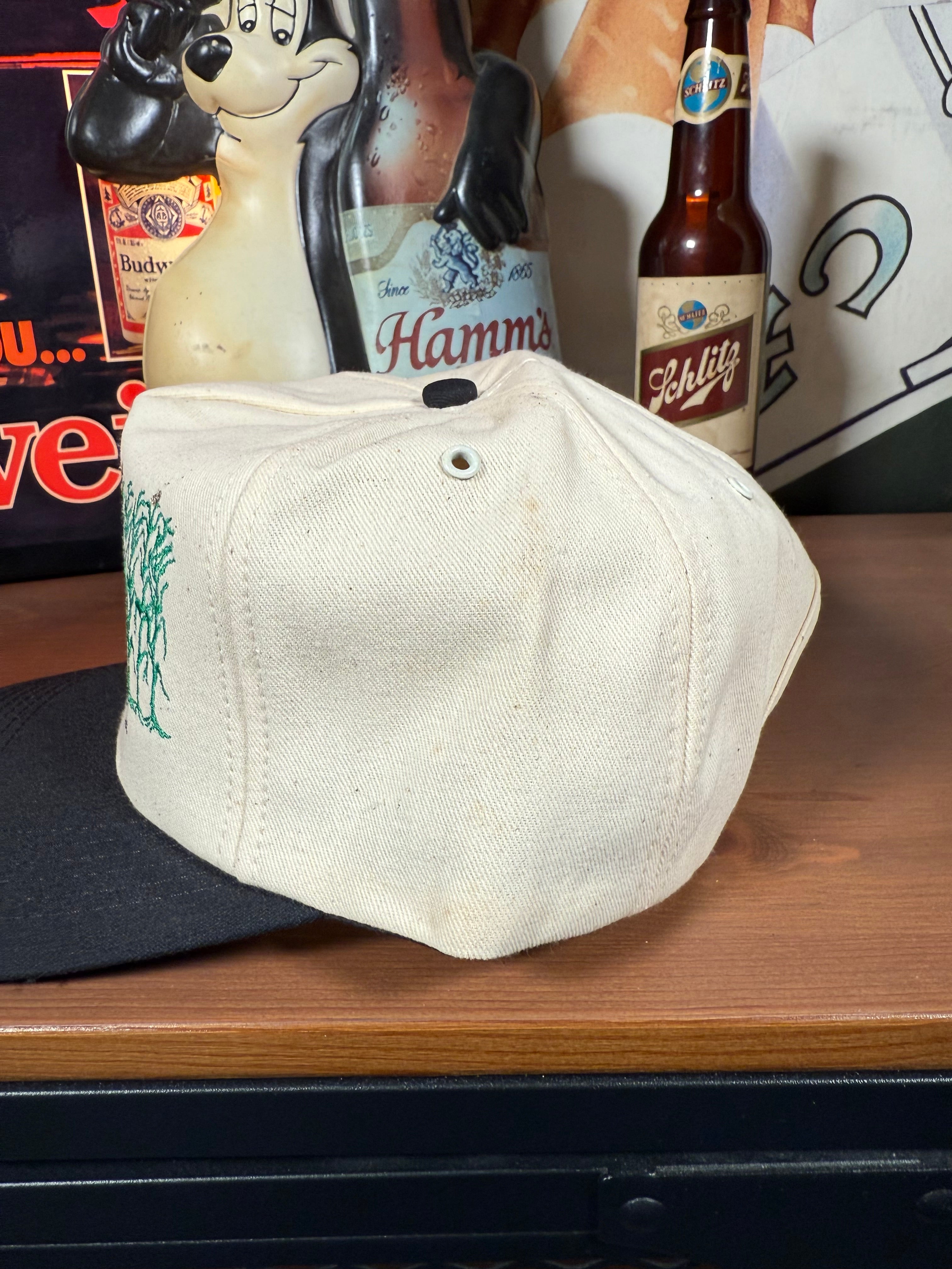 Vintage Golden Harvest Seed Deer K Products Snapback Hat