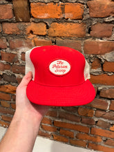 Load image into Gallery viewer, Vintage The Peterson Red Trucker Hat
