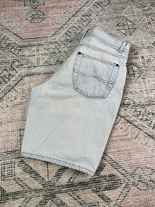 Vintage Structure Jeans Lightwash Jean Shorts (31)
