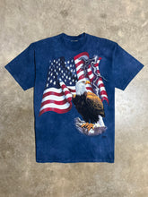 Load image into Gallery viewer, Vintage 2001 American Flag Bald Eagle T-Shirt by the Mountain (XL)
