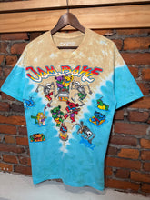 Load image into Gallery viewer, Modern Grateful Dead Liquid Blue Beach T-Shirt (L)
