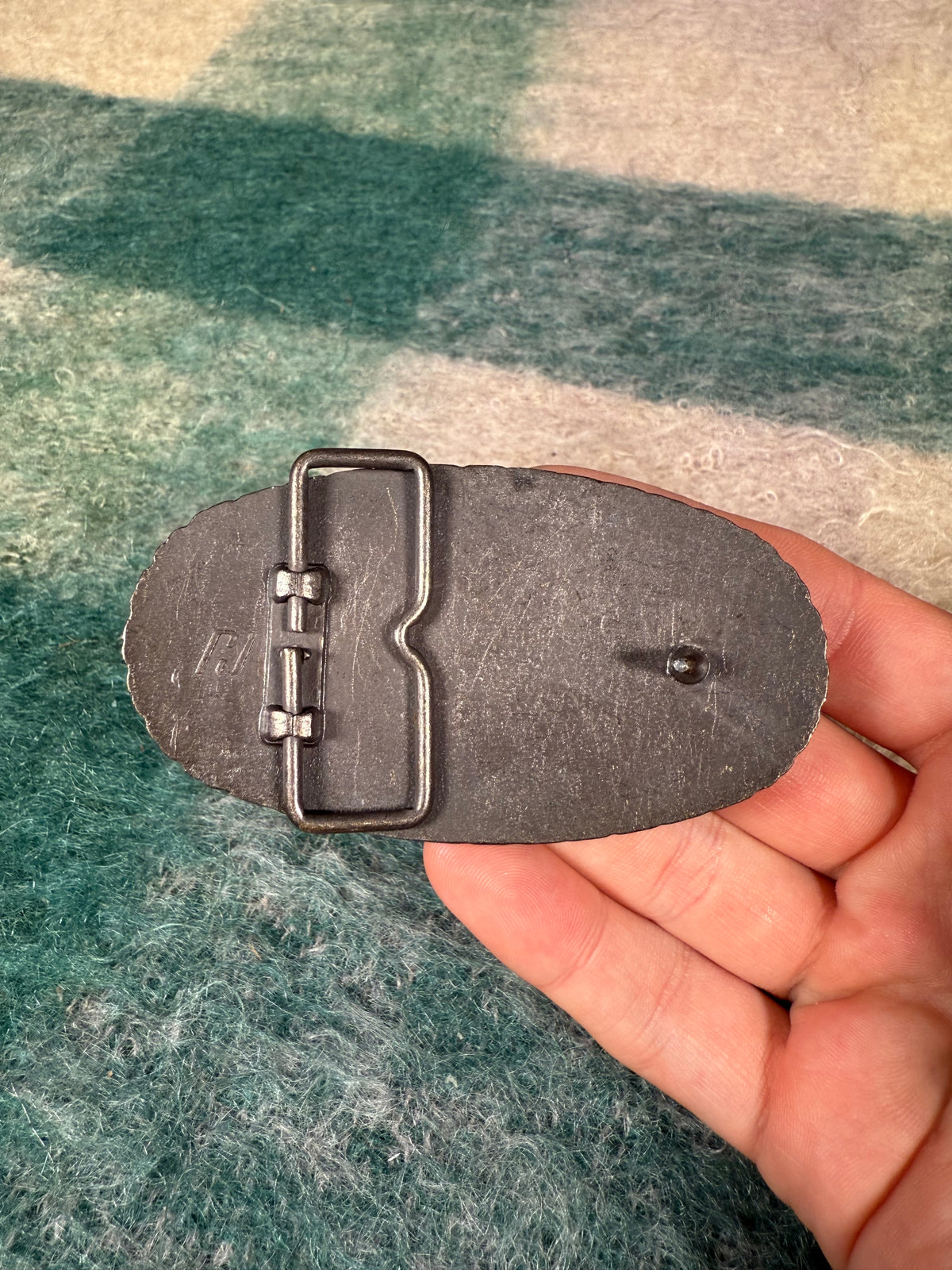 Vintage Suzuki Motorcycles Belt Buckle