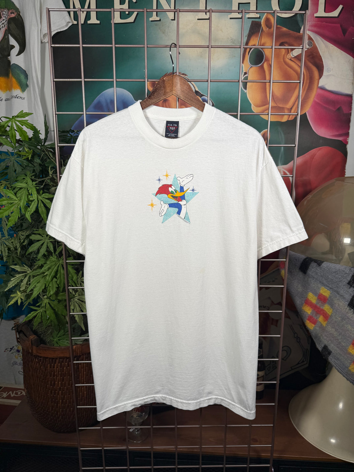 Vintage 90s Woody Woodpecker T-Shirt (L)