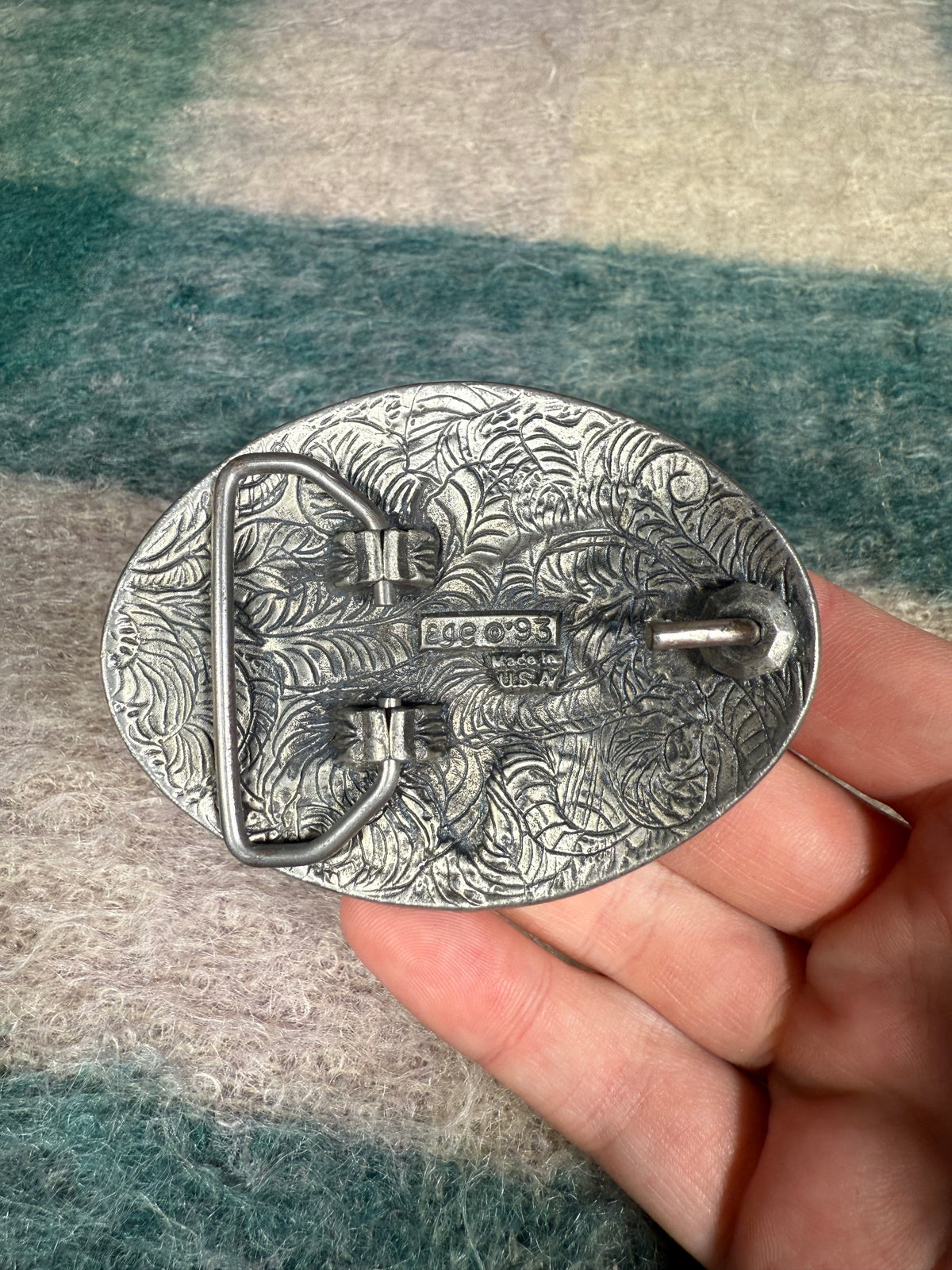 Vintage USA Eagle Belt Buckle