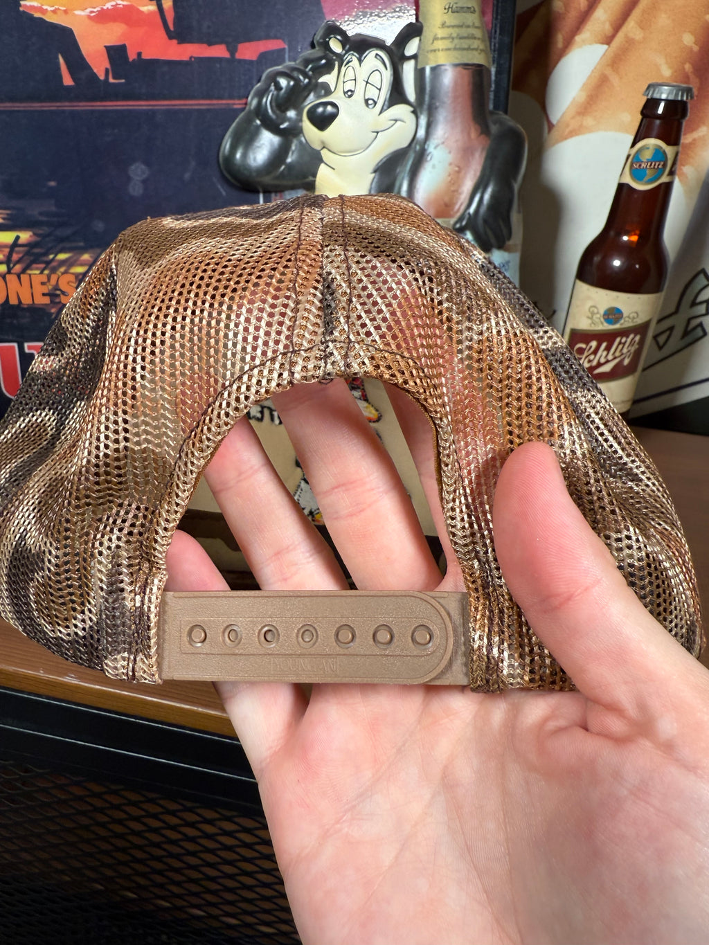 Vintage Duck Hunter Camo Trucker Hat