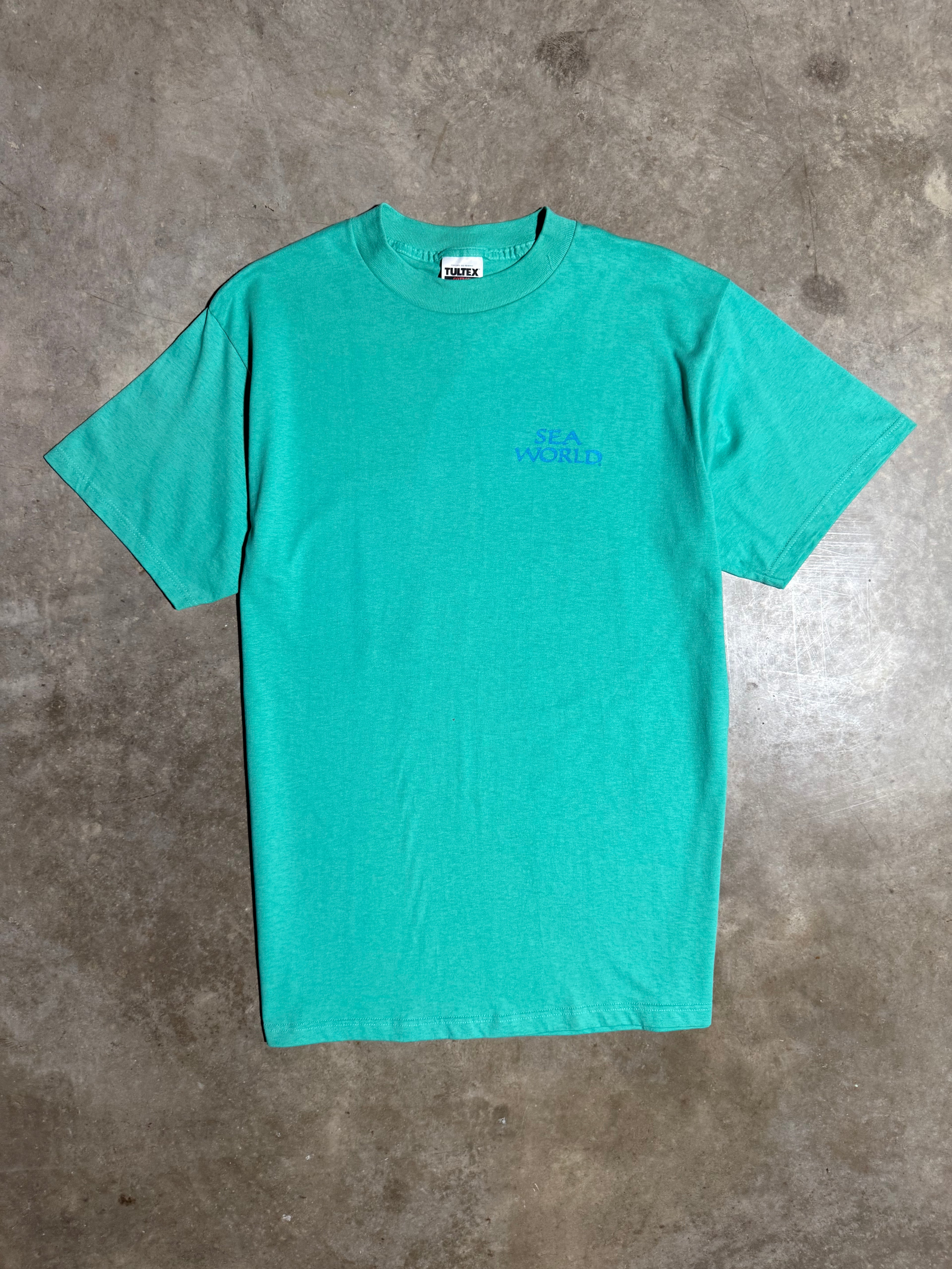 Vintage 90s Sea World Polar Bear Double Sided Shirt (L)