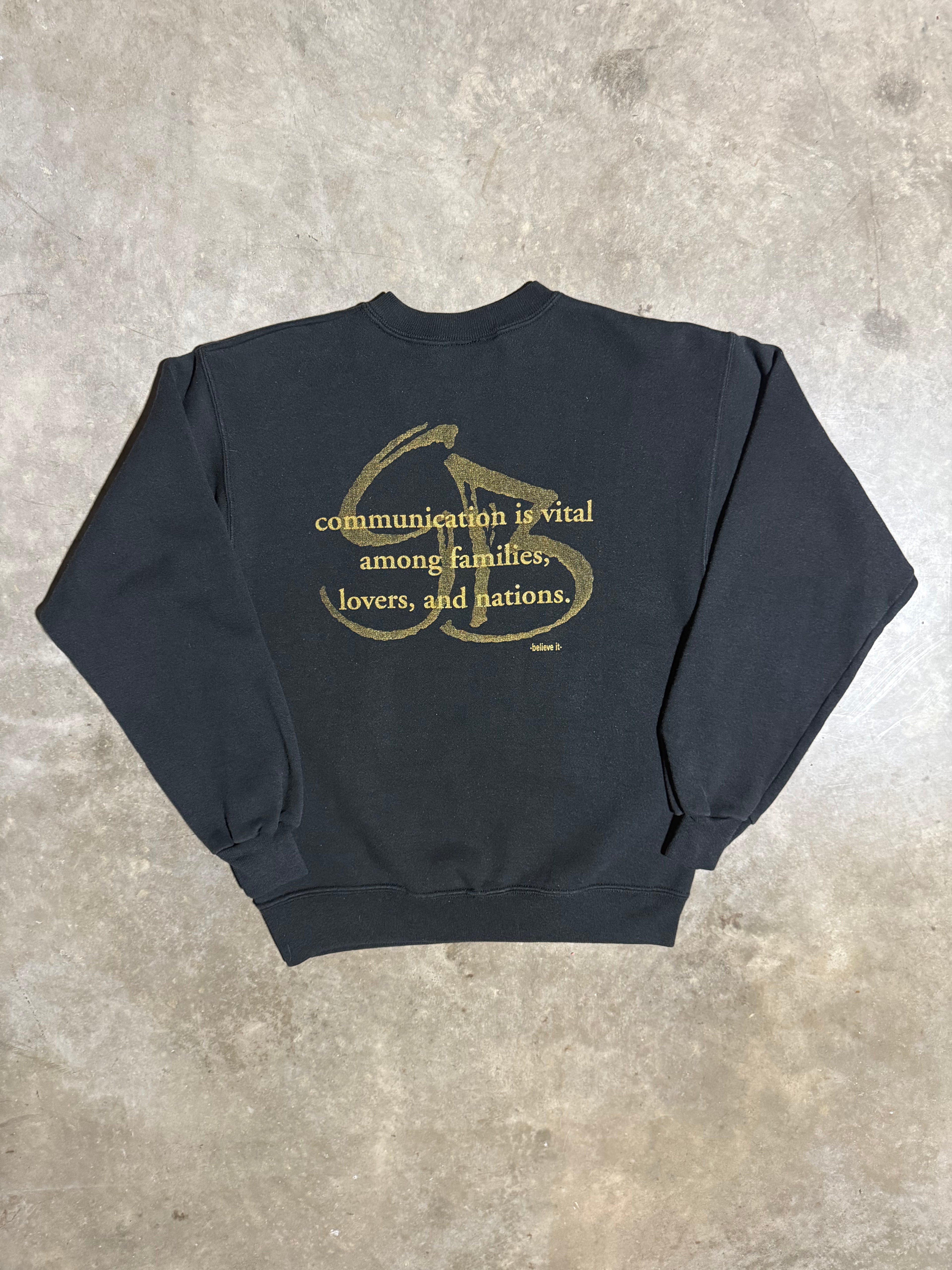 Vintage 1992 Garth Brooks Double Sided Crewneck (S)